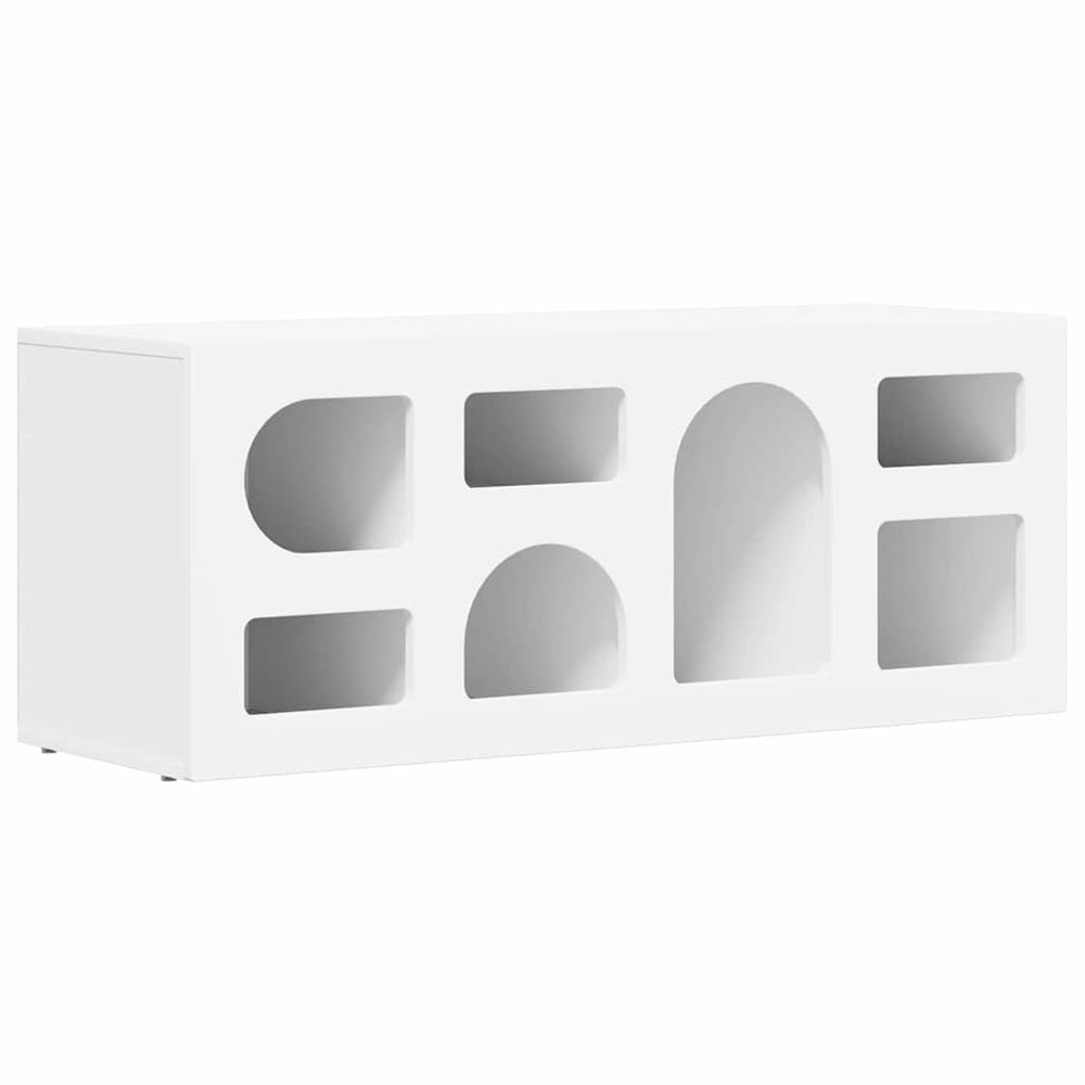 Weißer TV-Schrank 100 cm