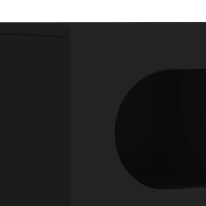 Schwarzer TV-Schrank 100 cm