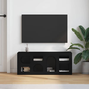 Schwarzer TV-Schrank 100 cm