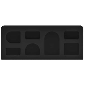 Schwarzer TV-Schrank 100 cm