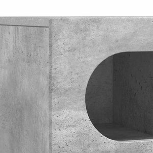 TV-Schrank Beton Grau 100 cm