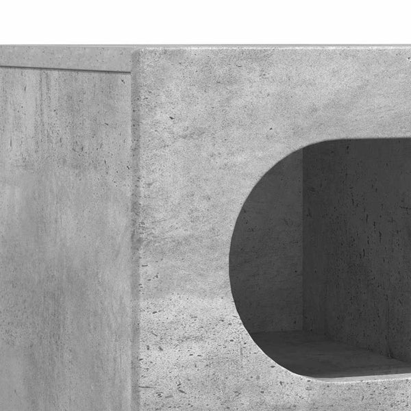 TV-Schrank Beton Grau 100 cm