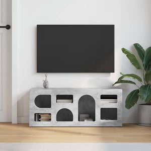 TV-Schrank Beton Grau 100 cm