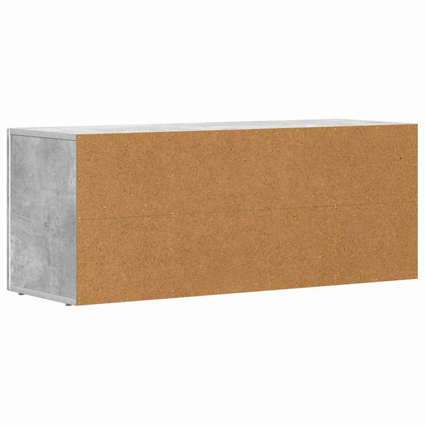 TV-Schrank Beton Grau 100 cm