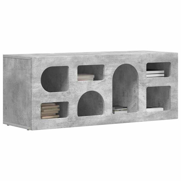 TV-Schrank Beton Grau 100 cm