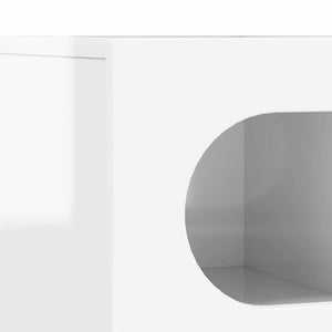 TV-Schrank Weiß Hochglanz 100 cm
