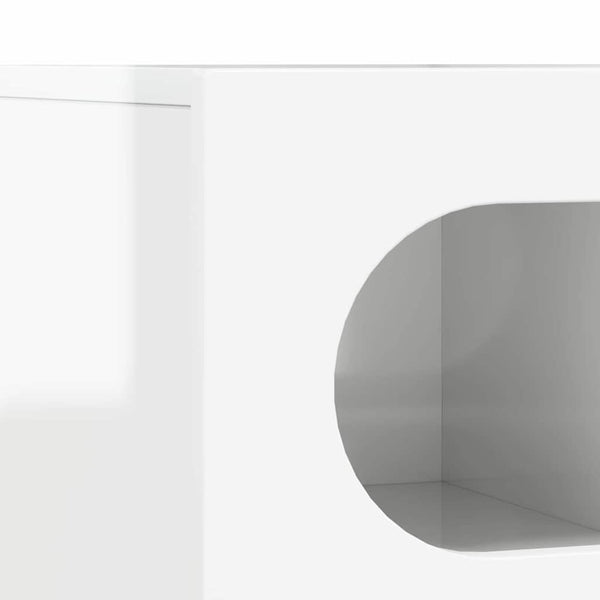 TV-Schrank Weiß Hochglanz 100 cm