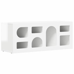 TV-Schrank Weiß Hochglanz 100 cm