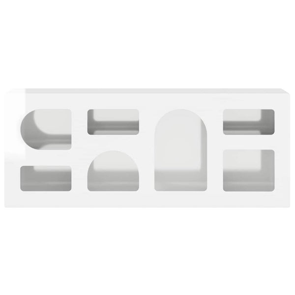 TV-Schrank Weiß Hochglanz 100 cm