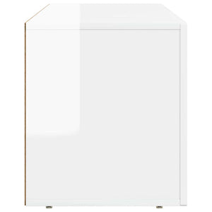 TV-Schrank Weiß Hochglanz 100 cm