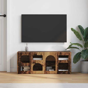 vidaXL Meuble TV bois de récupération 100 x 35 x 40 cm bois d'ingénierie