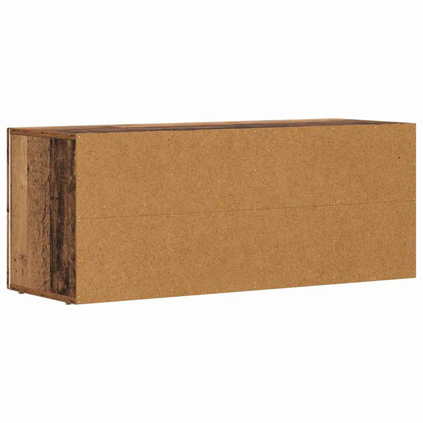 vidaXL Meuble TV bois de récupération 100 x 35 x 40 cm bois d'ingénierie
