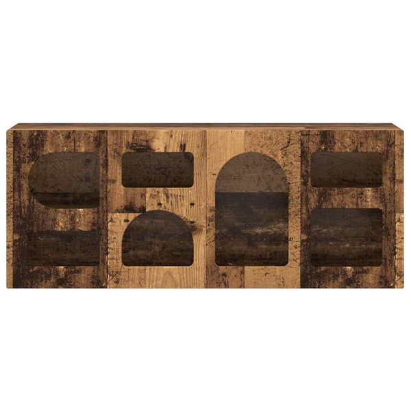 vidaXL Meuble TV bois de récupération 100 x 35 x 40 cm bois d'ingénierie