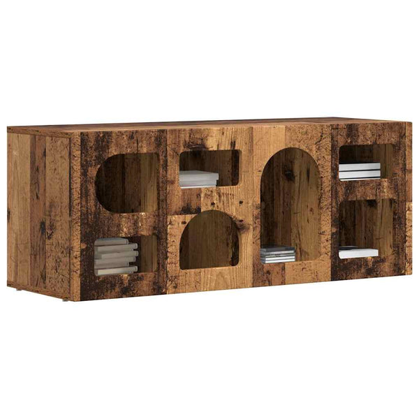 vidaXL Meuble TV bois de récupération 100 x 35 x 40 cm bois d'ingénierie