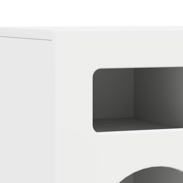 Weißer TV-Schrank 80 cm