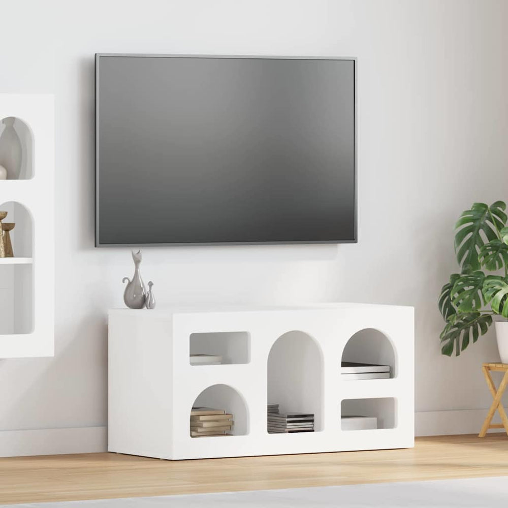 Weißer TV-Schrank 80 cm