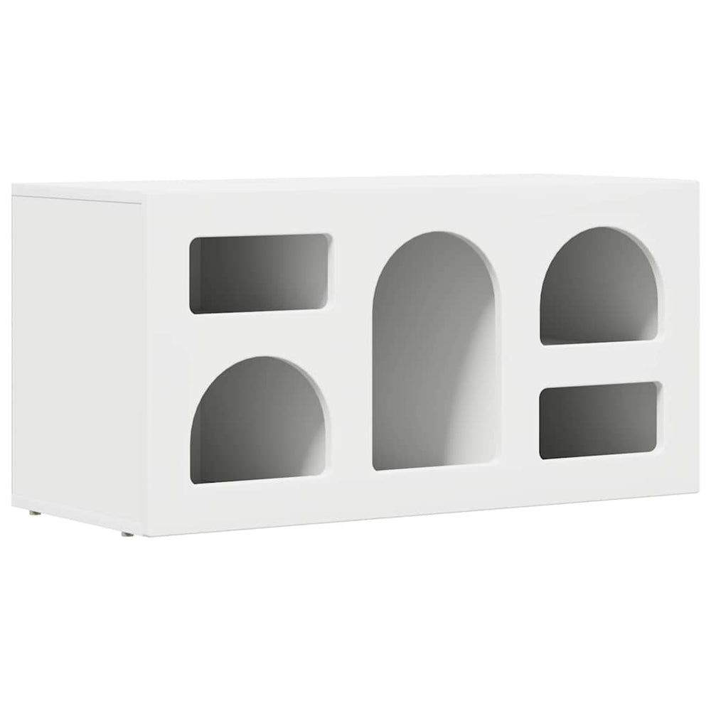 Weißer TV-Schrank 80 cm