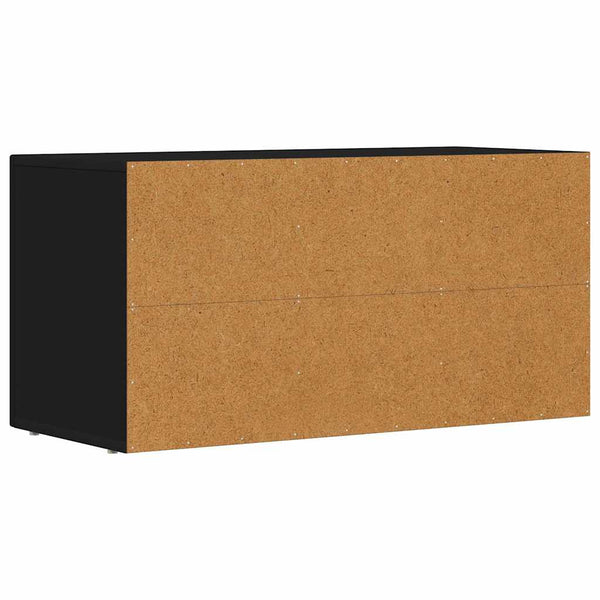 Schwarzer TV-Schrank 80 cm