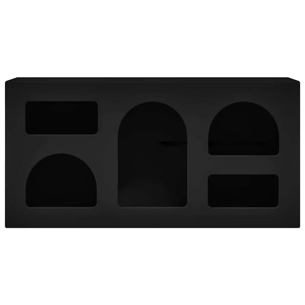 Schwarzer TV-Schrank 80 cm