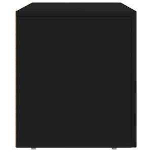 Schwarzer TV-Schrank 80 cm