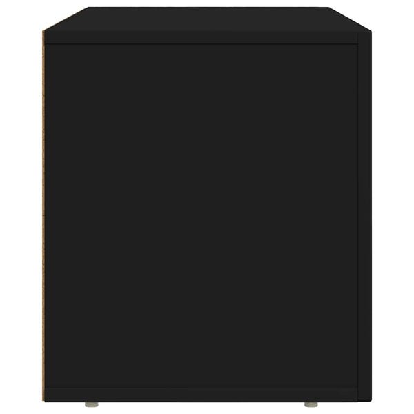 Schwarzer TV-Schrank 80 cm