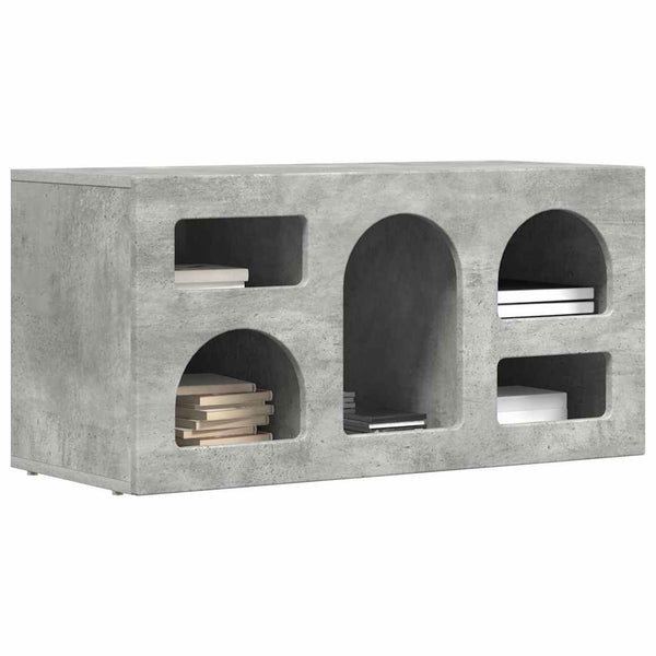TV-Schrank Beton Grau 80 cm