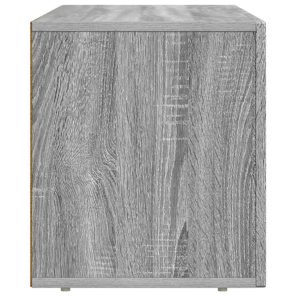 vidaXL Meuble TV Sonoma gris 80 x 35 x 40 cm Bois d'ingénierie