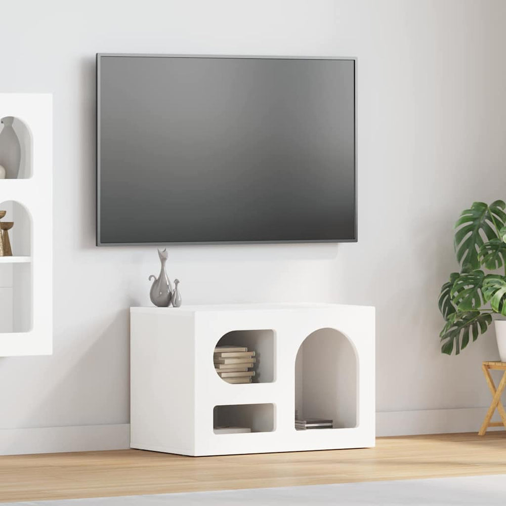 Weißer TV-Schrank 60 cm