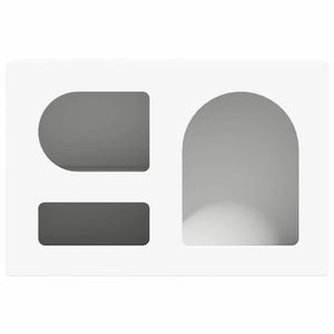 Weißer TV-Schrank 60 cm