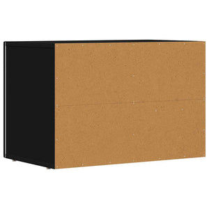 Schwarzer TV-Schrank 60x35x40cm