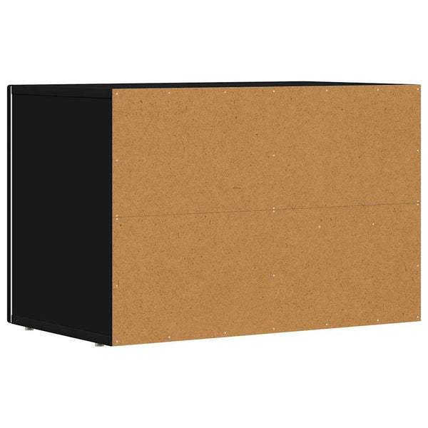 Schwarzer TV-Schrank 60x35x40cm