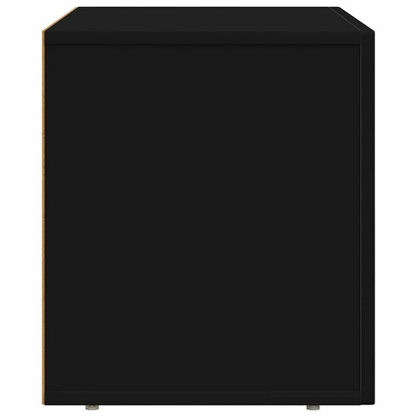 Schwarzer TV-Schrank 60x35x40cm