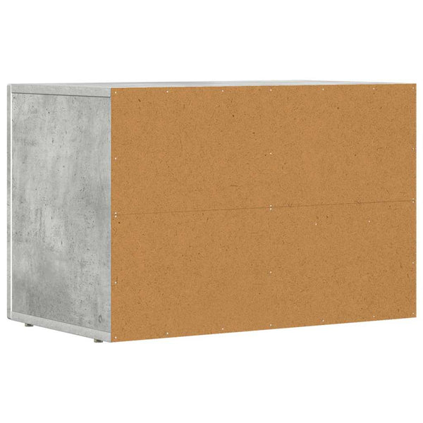Beton Grau TV-Schrank 60 cm