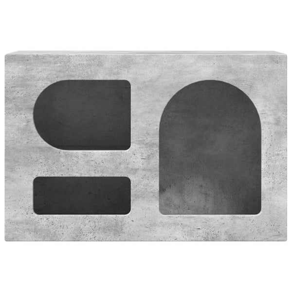 Beton Grau TV-Schrank 60 cm