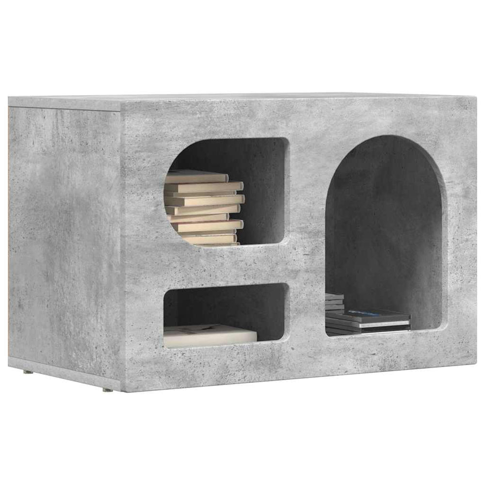 Beton Grau TV-Schrank 60 cm
