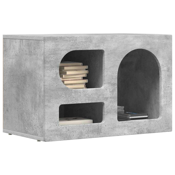 Beton Grau TV-Schrank 60 cm