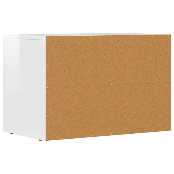 TV-Schrank Hochglanz Weiß 60 cm