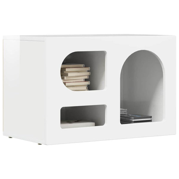 TV-Schrank Hochglanz Weiß 60 cm