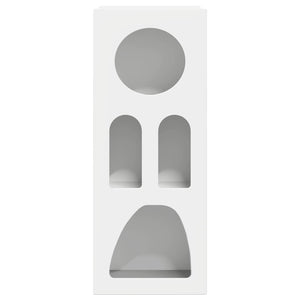 vidaXL Buffet blanc 40 x 35 x 100,5 cm en bois d'ingénierie