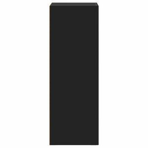 vidaXL Buffet noir 40 x 35 x 100,5 cm, bois d'ingénierie
