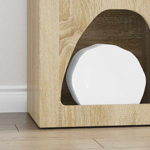 vidaXL Buffet chêne Sonoma 40 x 35 x 100,5 cm Bois d'ingénierie