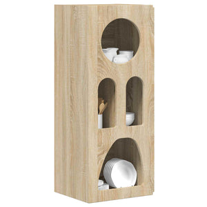 vidaXL Buffet chêne Sonoma 40 x 35 x 100,5 cm Bois d'ingénierie