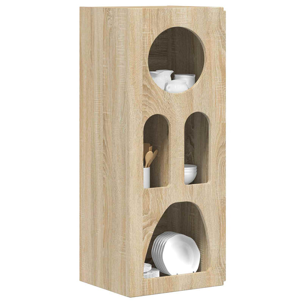 vidaXL Buffet chêne Sonoma 40 x 35 x 100,5 cm Bois d'ingénierie