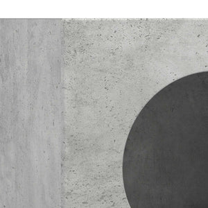 vidaXL Bahut gris béton 40 x 35 x 100,5 cm, bois d'ingénierie