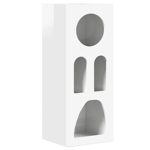 Hochglanz Weißes Sideboard 40x35x100,5 cm