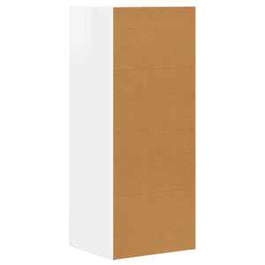Hochglanz Weißes Sideboard 40x35x100,5 cm