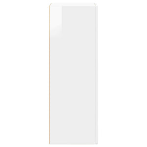 Hochglanz Weißes Sideboard 40x35x100,5 cm