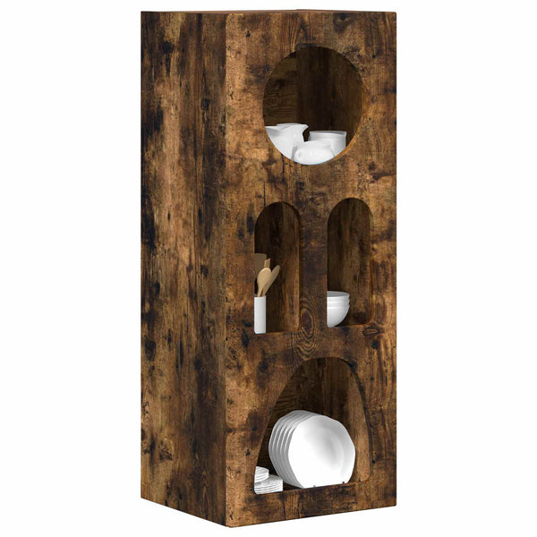 Sideboard Geräucherte Eiche 40x35x100,5 cm