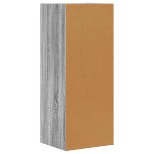 Graues Sideboard Sonoma, 100,5 cm hoch