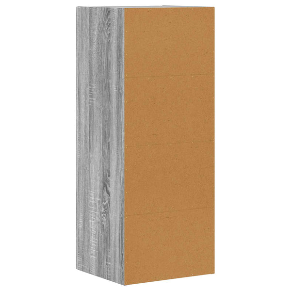 Graues Sideboard Sonoma, 100,5 cm hoch
